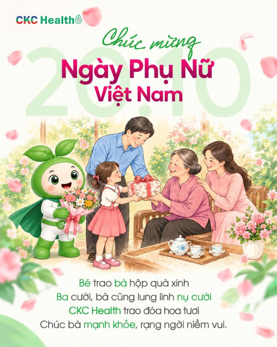 CHÚC MỪNG NGÀY PHỤ NỮ VIỆT NAM 20/10
